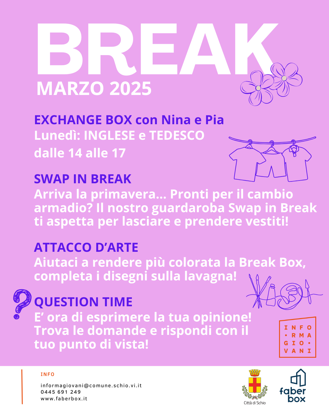 BREAK di MARZO