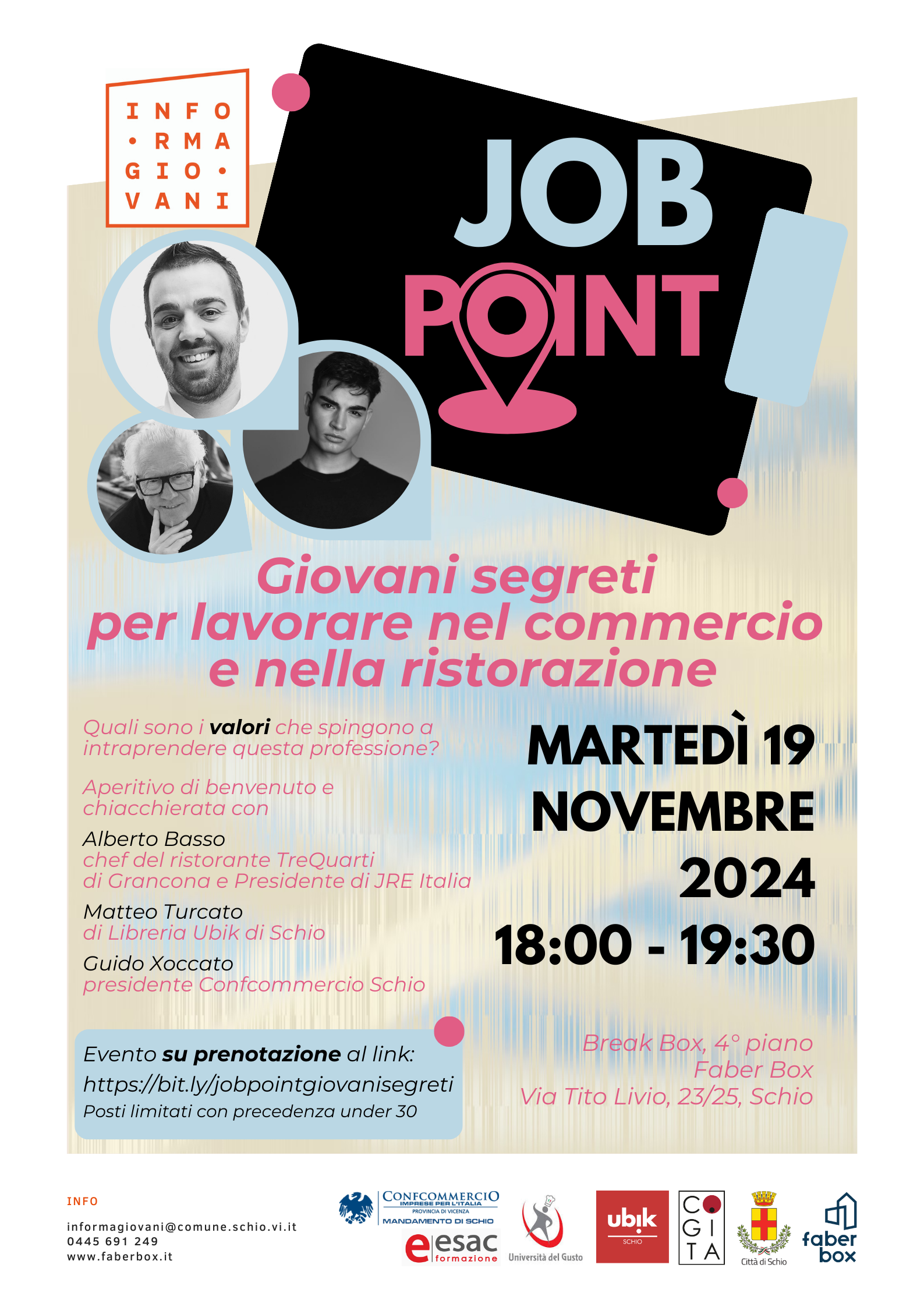 JOB point – Giovani segreti per lavorare nel commercio e nella ristorazione