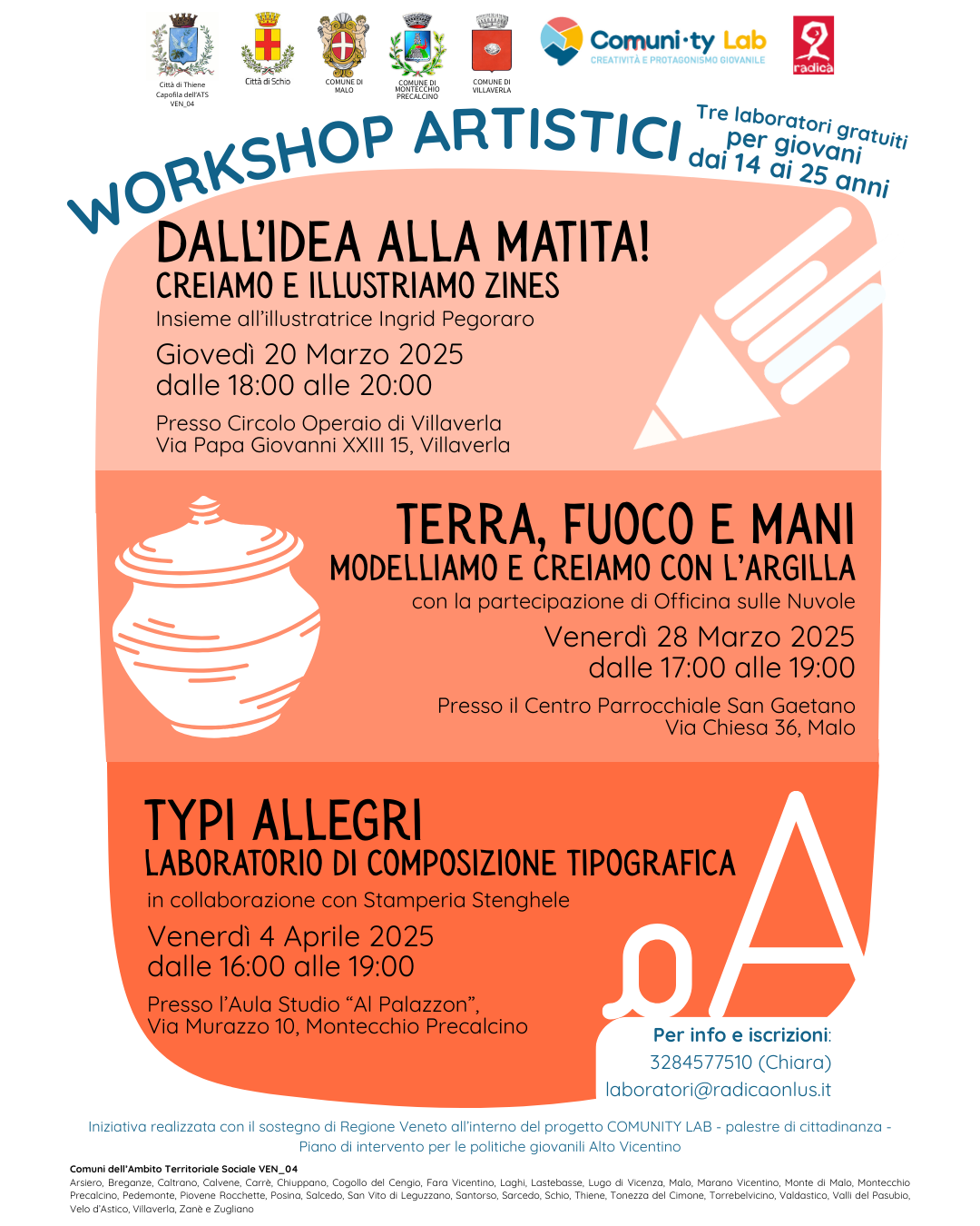 WORKSHOP ARTISTICI