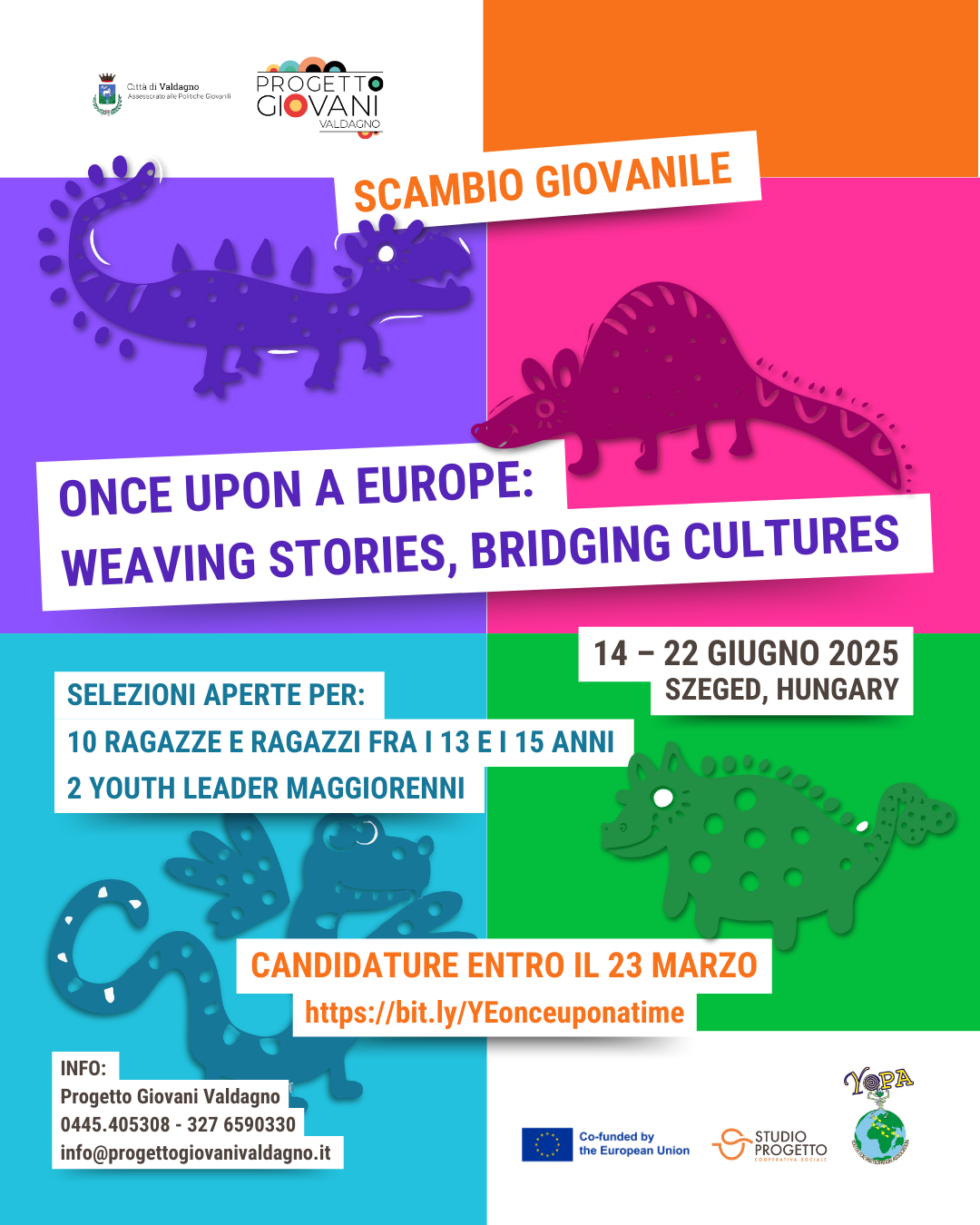 ONCE UPON A EUROPE – Scambio per minorenni in Ungheria